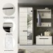 Garderoben-Set >Canu< in Kaschmir - 160x190x37cm (BxHxT)