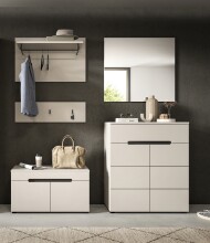 Garderoben-Set >Canu< in Kaschmir - 175x190x37cm (BxHxT)