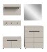 Garderoben-Set >Canu< in Kaschmir - 175x190x37cm (BxHxT)