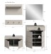 Garderoben-Set >Canu< in Kaschmir - 175x190x37cm (BxHxT)