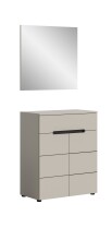 Garderoben-Set >Canu< in Kaschmir - 80x190x37cm...