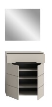 Garderoben-Set >Canu< in Kaschmir - 80x190x37cm (BxHxT)