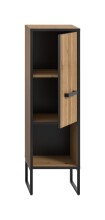 Unterschrank >Bagno< in Artisan Eiche Nachbildung - 30x101x32cm (BxHxT)