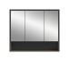 Badezimmerspiegelschrank >Bagno< in Eiche Dekor / Spiegel - 80x68x19cm (BxHxT)