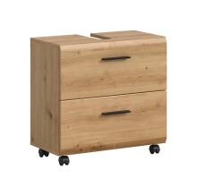 Waschbeckenunterschrank >Ice< in Artisan Eiche...