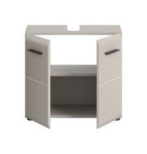Waschbeckenunterschrank >Ice< in Kaschmir - 60x54x30cm (BxHxT)