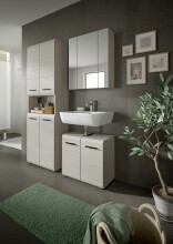 Waschbeckenunterschrank >Ice< in Kaschmir - 60x54x30cm (BxHxT)