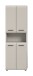 Hochschrank >Ice< in Kaschmir - 60x185x30cm (BxHxT)