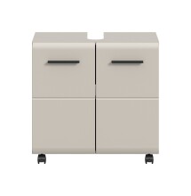 Waschbeckenunterschrank >Ice< in Kaschmir - 60x58x30cm (BxHxT)