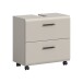 Waschbeckenunterschrank >Ice< in Kaschmir - 60x58x30cm (BxHxT)