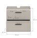 Waschbeckenunterschrank >Ice< in Kaschmir - 60x58x30cm (BxHxT)