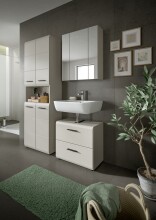 Badezimmer-Set >Ice< in Kaschmir - 135x185x30cm (BxHxT)