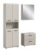 Badezimmer-Set >Ice< in Kaschmir - 135x185x30cm (BxHxT)