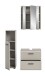 Badezimmer-Set >Ice< in Kaschmir - 105x185x30cm (BxHxT)