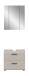 Badezimmer-Set >Ice< in Kaschmir - 60x185x30cm (BxHxT)
