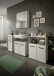 Badezimmer-Set >Ice< in Kaschmir - 105x185x30cm (BxHxT)
