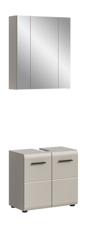 Badezimmer-Set >Ice< in Kaschmir - 60x185x30cm (BxHxT)