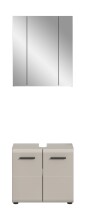 Badezimmer-Set >Ice< in Kaschmir - 60x185x30cm (BxHxT)