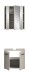 Badezimmer-Set >Ice< in Kaschmir - 60x185x30cm (BxHxT)