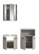Badezimmer-Set >Ice< in Kaschmir - 135x185x30cm (BxHxT)