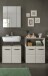 Badezimmer-Set >Ice< in Kaschmir - 135x185x30cm (BxHxT)