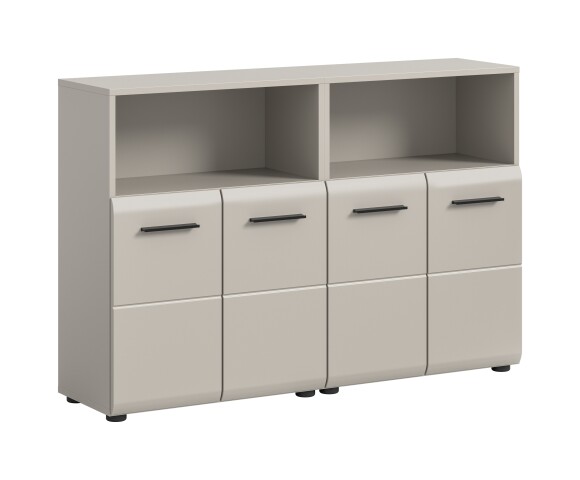 Badezimmer-Set >Ice< in Kaschmir - 120x82x30cm (BxHxT)