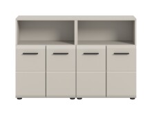 Badezimmer-Set >Ice< in Kaschmir - 120x82x30cm (BxHxT)