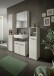 Badezimmer-Set >Ice< in Kaschmir - 150x185x30cm (BxHxT)