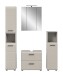Badezimmer-Set >Ice< in Kaschmir - 150x185x30cm (BxHxT)