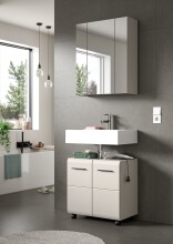Badezimmer-Set >Ice< in Kaschmir - 60x185x30cm (BxHxT)