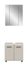 Badezimmer-Set >Ice< in Kaschmir - 60x185x30cm (BxHxT)