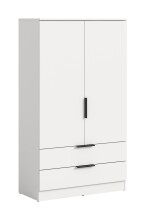 Garderobenschrank >Kopenhagen< in Weiß -...