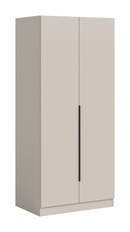 Kleiderschrank >Kopenhagen< in Kaschmir - 80x181x52cm (BxHxT)