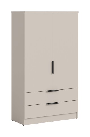 Garderobenschrank >Kopenhagen< in Kaschmir - 80x140x37cm (BxHxT)