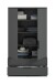 Wäscheschrank >Kopenhagen< in Anthrazit - 80x140x37cm (BxHxT)