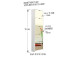 Schuhkipper >Konstanz I< - 58x177x17cm (BxHxT)