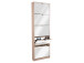 Schuhkipper >Konstanz< in Sonoma-Eiche - 58x177x17cm (BxHxT)