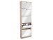 Schuhkipper >Konstanz< in Sonoma-Eiche - 58x177x17cm (BxHxT)
