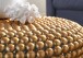 Couchtisch >WL6.456< in Gold, Aluminium - 30x60cm (HxD)