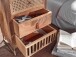 Nachtkommode >WL6.482< in Mango, Massivholz - 40x60x30cm (BxHxT)