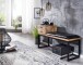 Sitzbank >WL6.483< in Mango / schwarz - 100x60x35 (BxHxT)