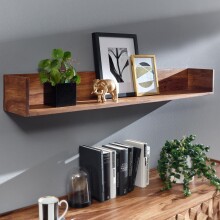Wandboard >WL6.523< in Sheesham, Massivholz -...