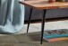 Couchtisch >WL6.543< in Sheesham / schwarz - 110x40x60 (BxHxT)