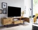 Lowboard >WL6.581< in Eiche Dekor, Holzwerkstoff - 160x45x43cm (BxHxT)