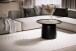 Couchtisch >WL6.811< in Mango Schwarz, Massivholz - 40x60cm (HxD)