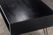 Couchtisch >WL6.841< in Mango Schwarz, Massivholz - 100x40x50cm (BxHxT)