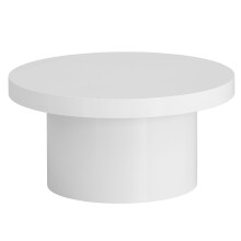 Couchtisch >WL6.925< in Weiß, MDF - 30x60cm (HxD)