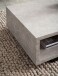 Couchtisch >WL6.934< in Stein-Optik, Holzwerkstoff - 100x25x50cm (BxHxT)