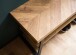 Sitzbank >WL6.977< in Eiche Dekor, Holzwerkstoff - 100x41x40cm (BxHxT)