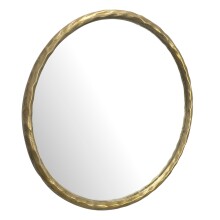 Spiegel >WL7.103< in Gold, Metall / Spiegel - 60x4x60cm (HxTxD)